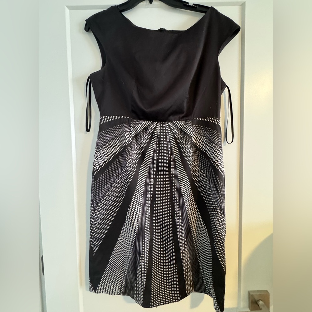 Chic Black and White Dress